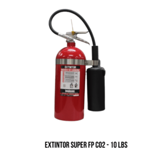 EXTINTOR CO2 SUPER FP DE 10 LBS
